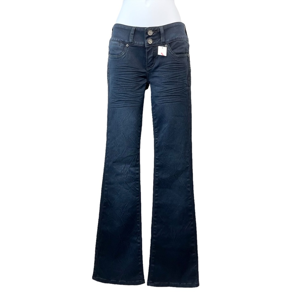 NWT Low Rise Flare bottom Dark Wash Denim Jeans
